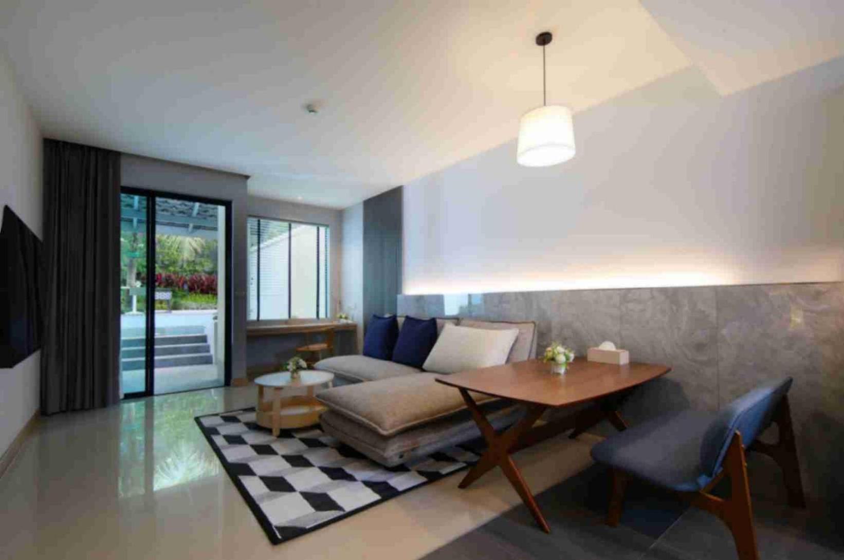 Craft Resort & Villas, Phuket Town Eksteriør bilde A living room in a landed property in Singapore